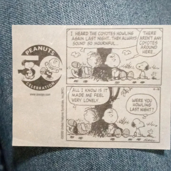 peanuts Snoopy and CharlieBrown Mint Tin Case 50 Year Anniversary Collectibles - Picture 8 of 10